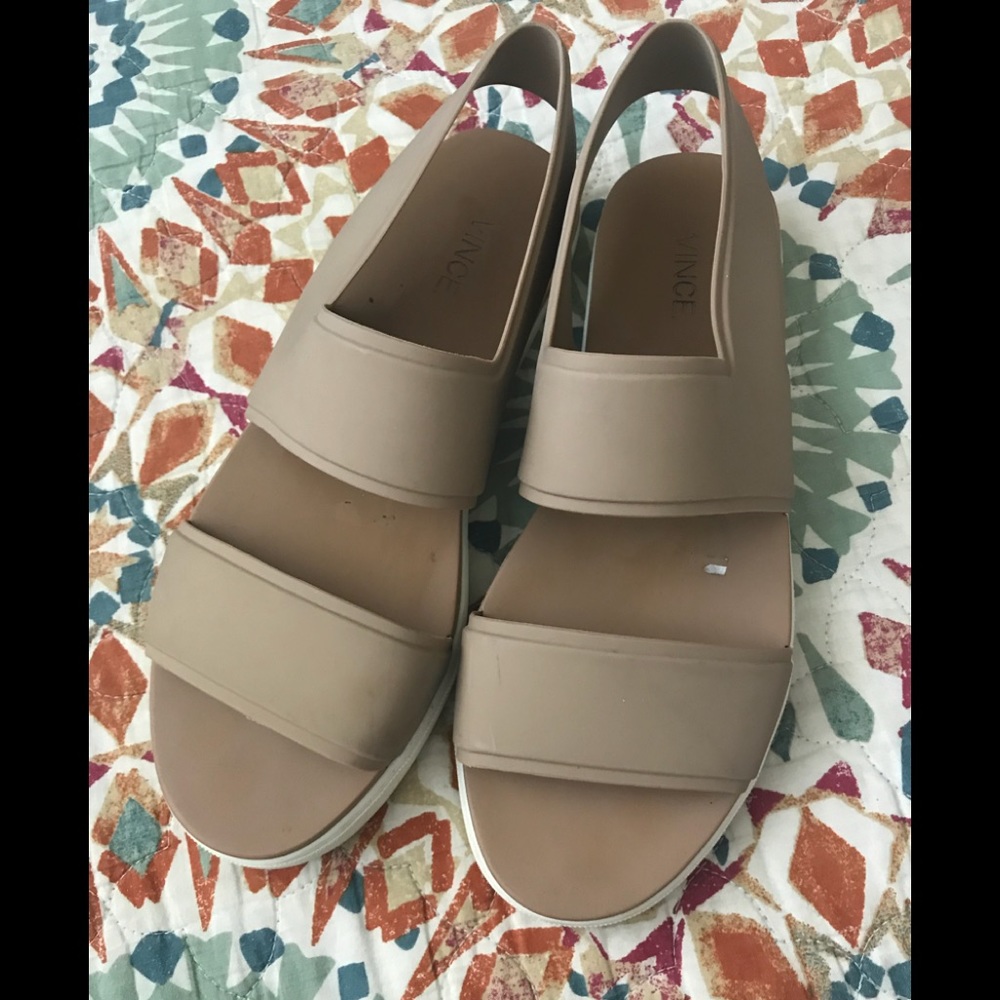 VINCE waterproof platform sandals! - Picture 2 of 4